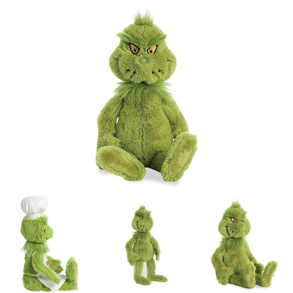 Il Grinch Vestito da Cuoco di Natale Peluche Giocattoli Sicuro Morbido Regalo per Bambini