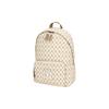 New MLB Monogram Collection Nylon Backpack Large Size Unisex Beige 32BG10941-50B