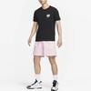 Nike Kevin Durant Solid Color Embroidered Lace-Up High-Waisted Basketball Shorts Men Shorts Pink DX0204-663