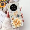 Silicone Case For Honor Magic 4 5 6 Lite Cover Popular Flower Butterfly Soft Slim TPU Back Cover For Honor Magic6 Lite Protector
