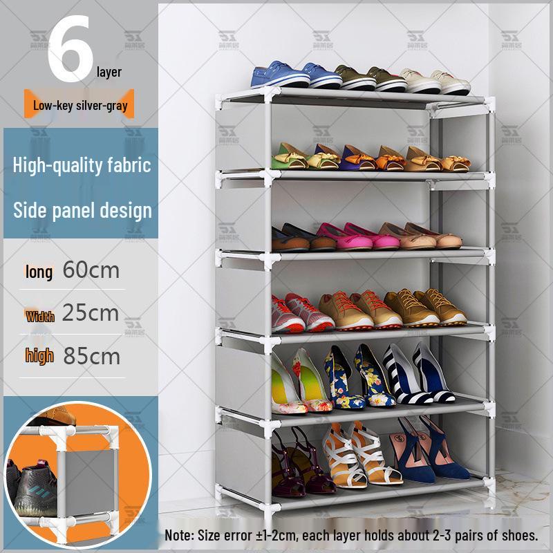 Skohylla: Flerskiktad, dammtät, ekonomisk skoskåp för studenthemmet eller hemmet