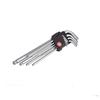 Kunjie 143-209 Metric Ball-End Extra Long Hex Key Set, 9-Piece