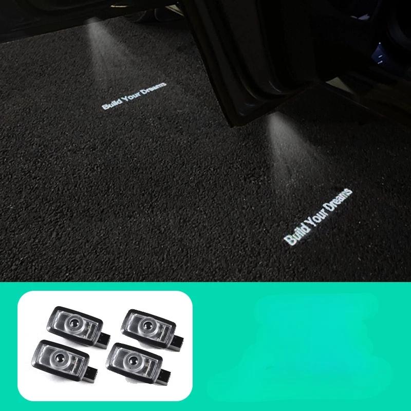 For BYD Sealion 7 Sea Lion 07 2025 2024 Car Door Welcome Light HD Logo Projector Lamp Laser Lamp Shadow Door Projection Light