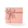 Luxury Blue & Pink Bow Paper Gift Box for Lipstick, Perfume, and Cosmetics - Perfect for Birthday or Party Favors