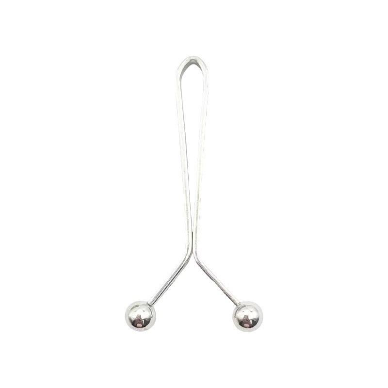 Cross-Border Hot Selling Scarf & Sleeve Clip: Silk, Chiffon, Neck & U-Shaped Clips for Anti-Exposure and Pant Leg Fixing