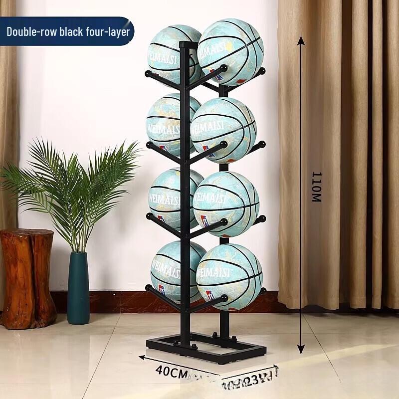 AILAITE Mobile Sports Ball Storage Rack