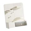 Multifunctional Pencil Holder with Drawers Desk Cabinet Pegboard Organizer for Workspace School Office Table