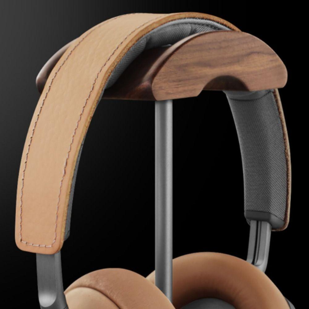 Walnut Wood Gaming Headset Holder Aluminum Zinc Zinc Alloy Earphone Storage Rack Storage Holder