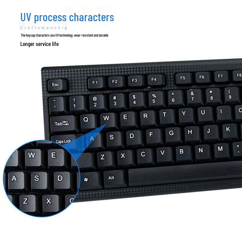 Changbaosen USB Wired Keyboard and Mouse Combo