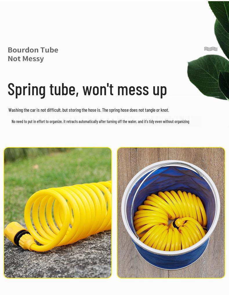 High-Pressure Car Wash Nozzle Spray Gun with Foam Bottle