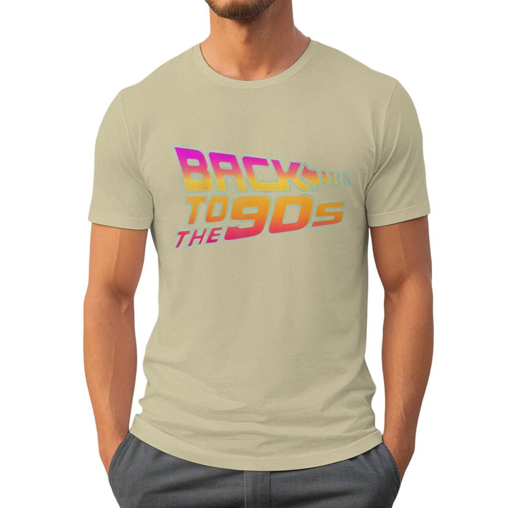 Mens Womens 90s Graphic TShirts Back To The 90s Print Casual Tee Fashion Crew Neck Shirt for Birthday Party Fun Streetwear