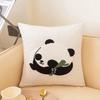 Cartoon Panda Printed Simple Cushion Cover Soft Pillow Case  Living Room Sofa Decor Home Chair Car Bedroom Decorative Pillows