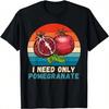 Vintage Style Pomegranate Fruit Sunset T-Shirt