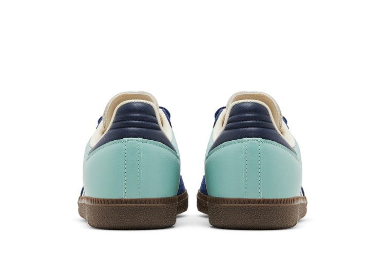 Women's Sneakers Adidas Samba OG Hazy Green Night Indigo (Women's) Hazy Green/Cream White/Night Indigo