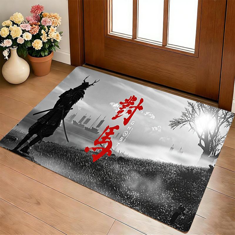 Samurai Spirit Living Room Nonslip Area Rug Soft Carpet For Bedroom Game Playroom Sofa Office Home Decor Doormat Christmas Gift C926274