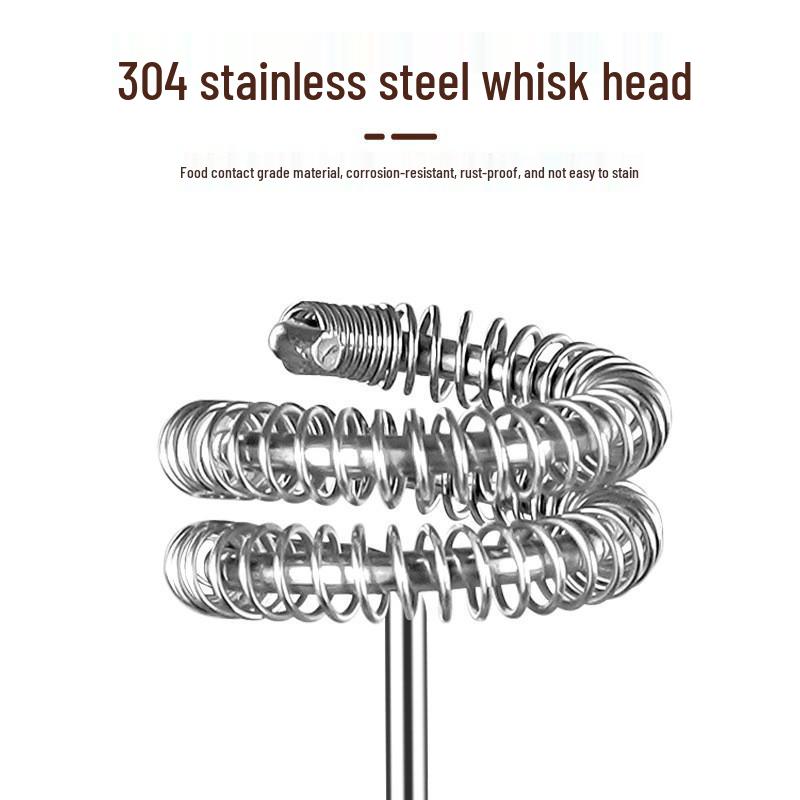 Compact Handheld Electric Egg Beater & Milk Frother – Portable, Food Grade Household Mixer