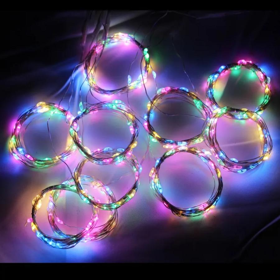 3M luci a stringa a led telecomando luci leggiadramente per tende USB ghirlanda a led per la festa di nozze finestra di Natale decorazione esterna della casa