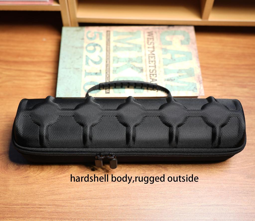 AUKURA 5-Slot Hard Watch Travel Case Carry Box Display and Organizer with Flexible Anti-Move Pillow, Fits Large and Small Watches.