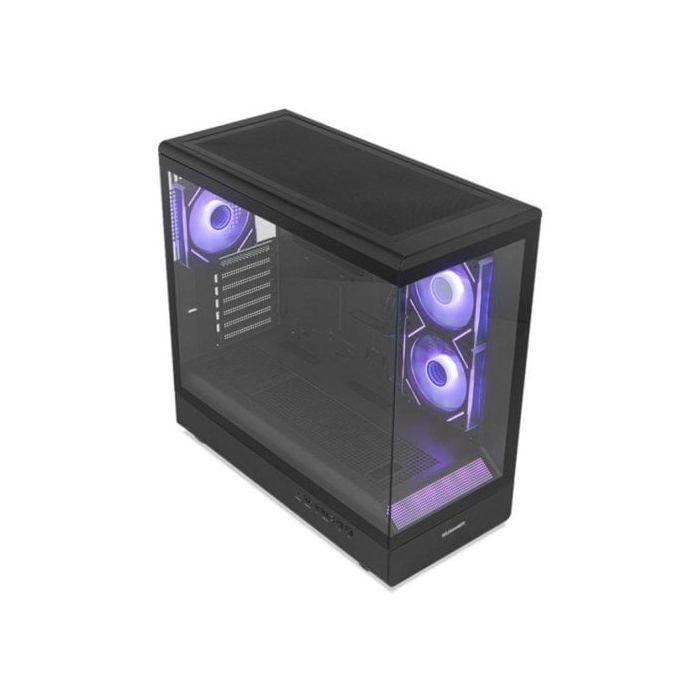 Boîtier Semitorre - NOX - Hummer Signal ARGB - Noir - ATX/Micro ATX - Cristal Templado