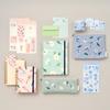 Of Posy Bookmark Paper Bookmark Pink [Delfonics] [Set 2] (Light & Mint)