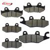 Full Set Front Rear Brake Pads for Yamaha ATV Quad Bike YFZ450 YFZ450R YFZ450X 2006- Buggy Parts