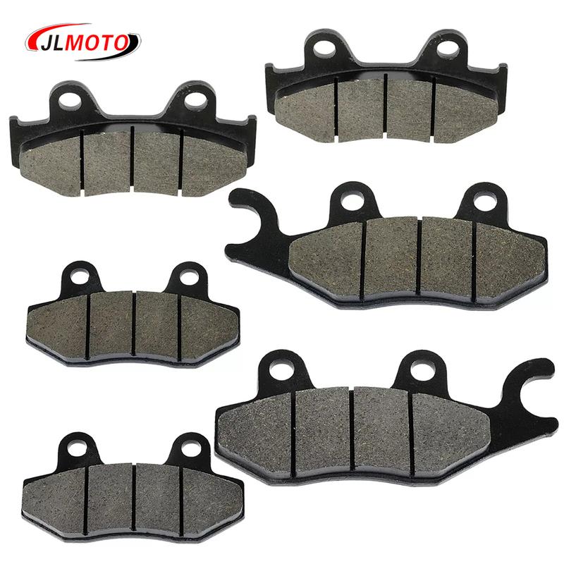 Full Set Front Rear Brake Pads for Yamaha ATV Quad Bike YFZ450 YFZ450R YFZ450X 2006- Buggy Parts