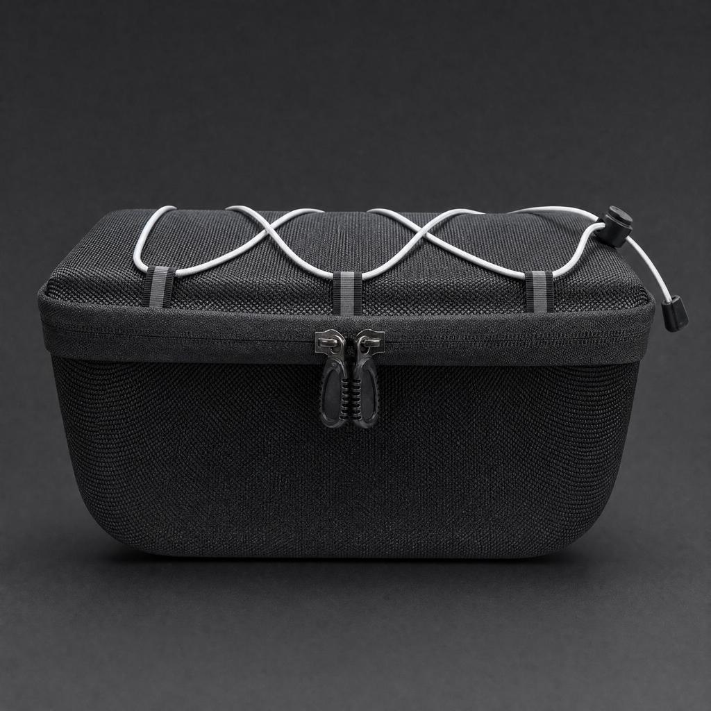 EVA Cycle Bag with Inner Liner 1.9 L Capacity Cycling Pouch Scratch-Resistant