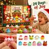 Weihnachts-Adventskalender mit Stressspielzeug - Countdown-Tage Sensorisches Spielzeug Set Box