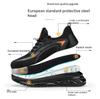Labor Protection Shoes Factory Anti-smashing and Puncture Proof Four Seasons Light and Comfortable New Safety Protective Shoes Men's Model