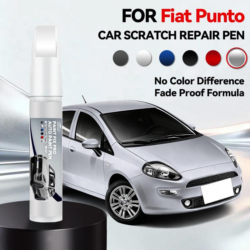 Für FIAT PUNTO 1993-2018 176 188 199 Lackreparaturstift Ausbesserungsstift Kratzerentferner DIY Autozubehör Schwarz Weiß Gelb Grün Rot