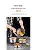 Large Capacity 304 Stainless Steel Double-Layer Insulated Lunch Box with Lid - Food Grade for Office Workers and Students