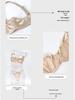 Popular Russia Satin Lingerie: Slim-Fit Anti-Sag Bra Set for Enhanced Shape