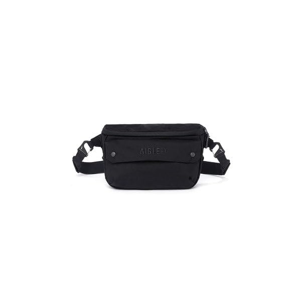 

Aigle Официальная походная сумка через плечо ZNHBN17 Черная Водоотталкивающая чёрный