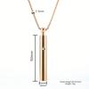 Mindful Breathing Whistle Necklace Stainless Steel Anxiety Reduction Necklace Stress And Panic Relief Necklace Adjustable Length Meditation Inner
