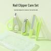 Safe Baby Nail Clipper Set: Anti-Pinch Clippers & Grinder for Newborns and Children