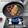 Mini Frying Pan Non-Stick Thickened Home Use Kitchen Cookware Stainless Steel Frypan Pot Fried Eggs Saucepan Gas