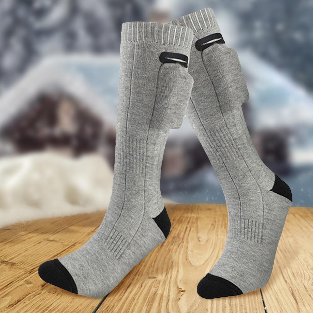 Heated Socks Washable Winter Thermal Socks Outdoor Skiing Foot Warmer Heating Socks for Men Women