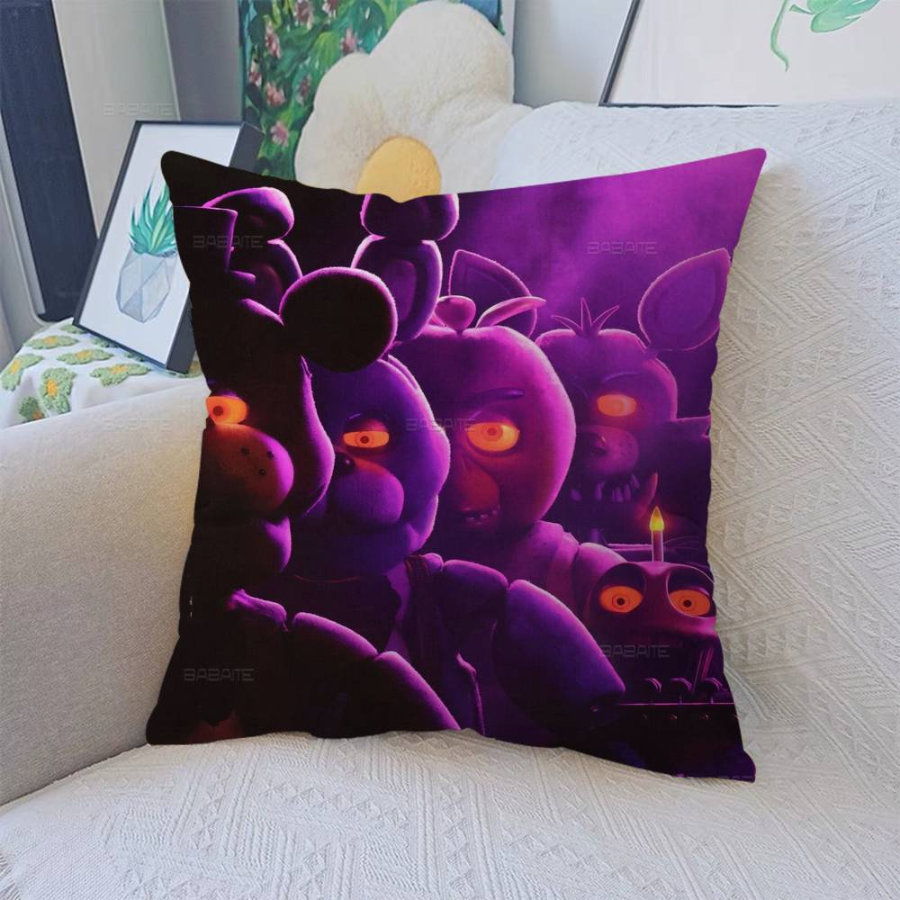 FNAF Five-nights-At-Freddy Cuscino Regalo Decorazione Casa Ufficio Cuscino Camera da Letto Divano Auto CopricuscinoFedera