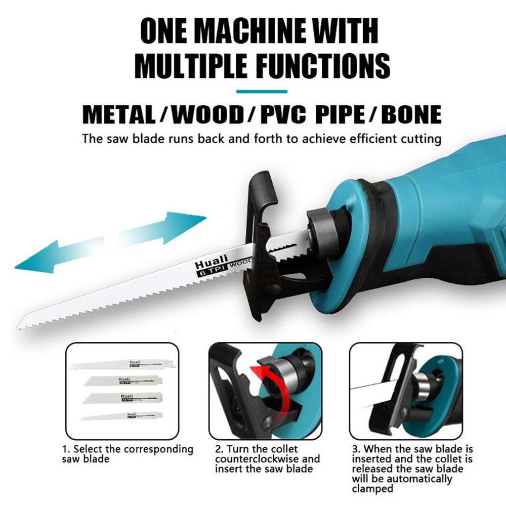 Tragbare Multifunktions-Säbelsägen Outdoor-Säbelsägen Elektrische Elektrowerkzeuge zum Schneiden