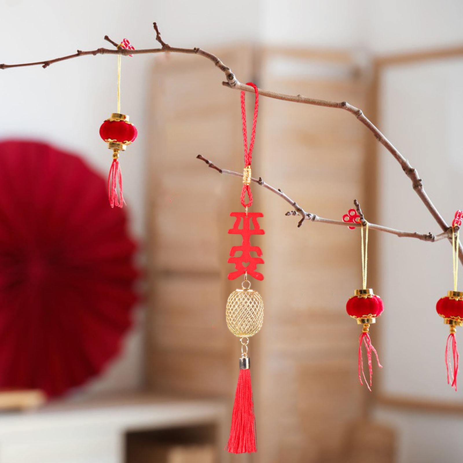 Chinese New Year Hanging Decoration,2026 Year of Horse Lightweight Lunar New Year Ornament for Office Wall,Door,Celebration,Car,