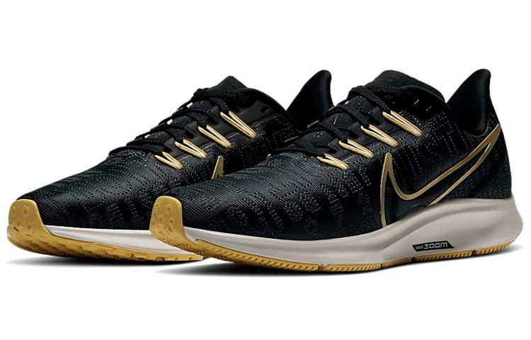 Nike Air Zoom Pegasus 36 Premium 'Black Metallic Gold' Women's BQ5403-003