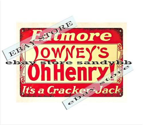 Lowneys and Oh Henry metal tin sign lodge cafe plaquesAluminum 20x30cm(7.8x11.8inch)