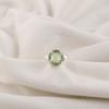 Green Amethyst Gemstone 925 Sterling Silver Jewelry Designer Pretty Ring Gift For Mother RR-72-12