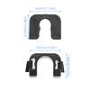 2Pcs Rear Loading Cover Wrapping Clips,Anti Folding Mounting Brackets,For Ford Focus 3 MK3 mondeo MK4 Fiesta MK7 MK8 B-Max C-Max