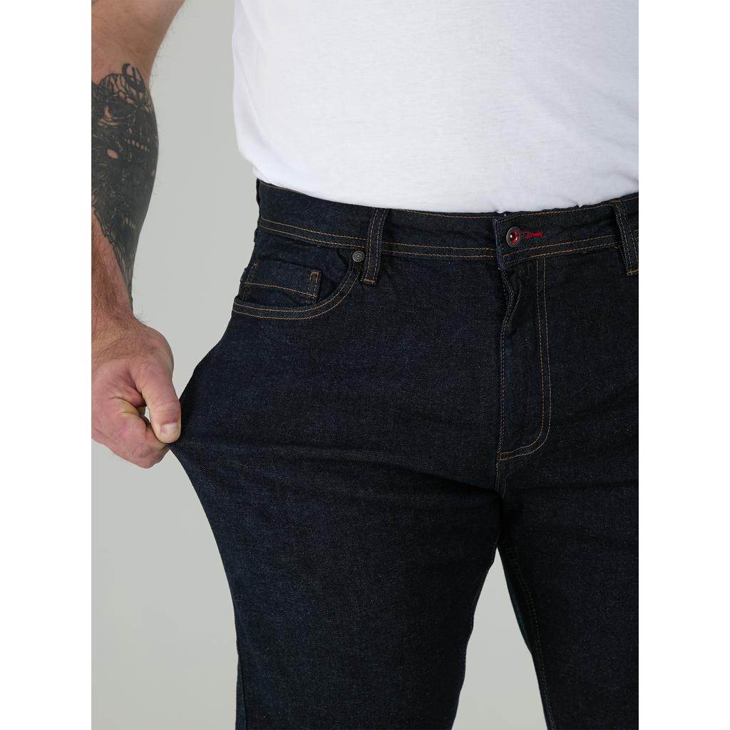 Duke Mens D555 Cedric Stretch Tapered Kingsize Jeans
