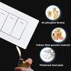 EU Korea Stromstecker mit 16A USB-Steckdose, Elektrisches 2-Wege-Lichtschalter-Panel, Universelle USB-Typ-C 20W Schnellladebuchse 220V