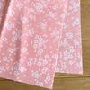 Daiko Sangyo Tenugui Hand Japanese Made in Komon Set of 3 Towels, Pattern, Japan, Women's Pattern, Pink, A,