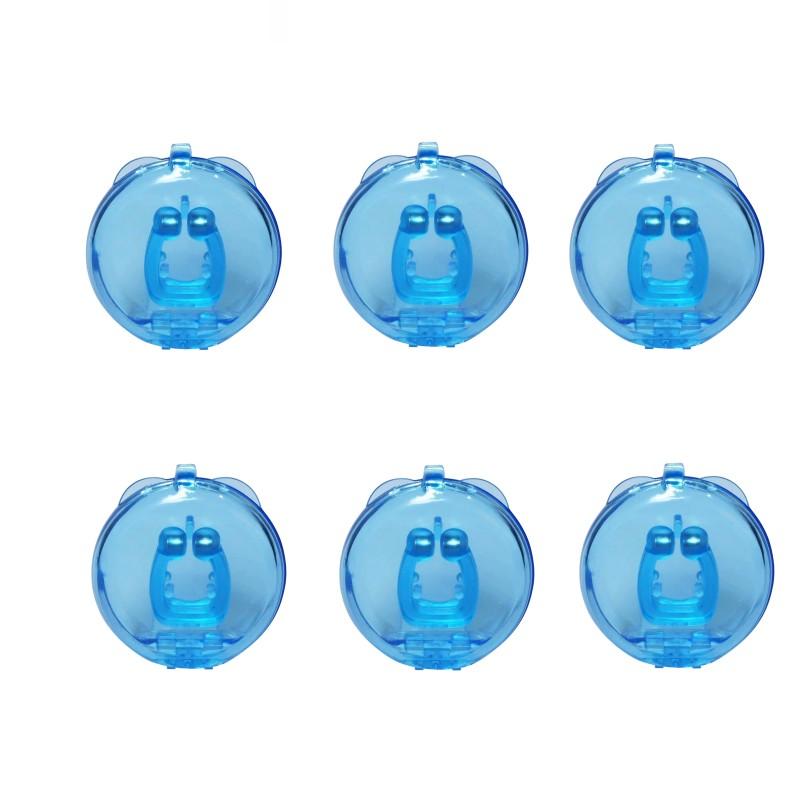 Magnetic Anti Snore Device Stop Snoring Nose Clip Easy Breathe Improve Sleeping Apnea Guard Night Device With Case 1/2/4/6/8PC