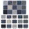 Seed Beads Kit Loose Bead Tube Beads Set with Box for DIY Jewelry Beaded Necklace Bracelet Earring Making Kit
