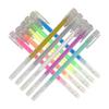 Gel Pen Set, Fluorescent Colors, 0.5mm Fine Tip, Pop & Urban 10 Colors | Pink, Yellow, Orange, Green, Blue, Gold, Silver, White, Blue-Green, Purple.